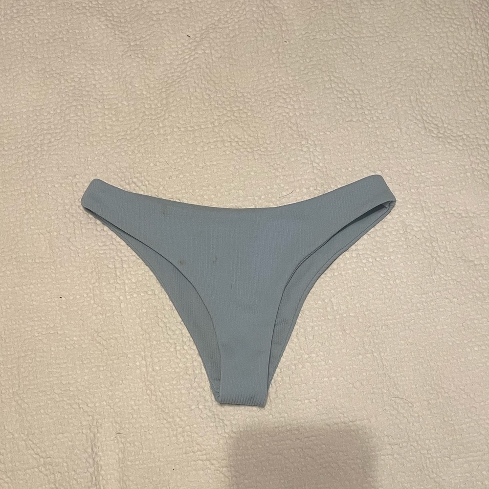 Blue Bikini Bottoms